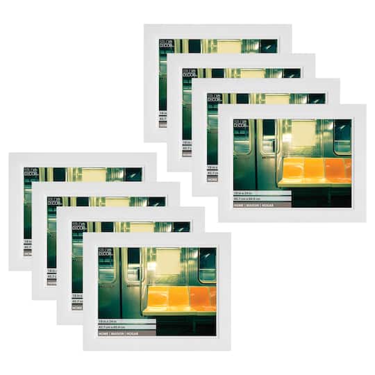 8 Pack: White Studio 18" x 24" Frame, Home by Studio Décor®